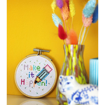 Ellbie Co. Make It Happen Cross Stitch Kit