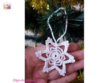 Crochet snowflake 94