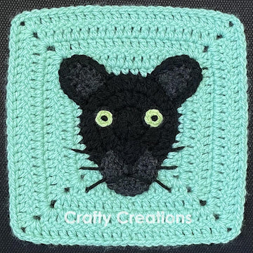 Panther Granny Square