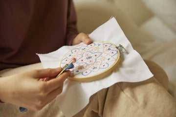 DMC Mindful Making: The Meditative Mandala Cross Stitch Duo Kit