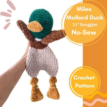 Miles Mallard Duck Snuggler