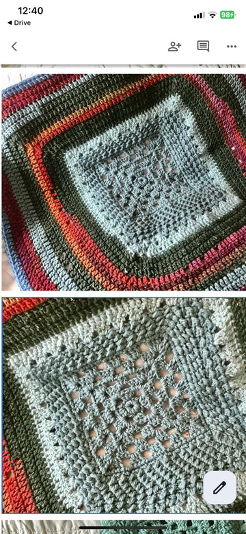E Squared Architectural Throw