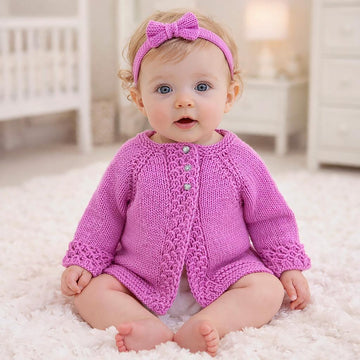 Magenta Cardigan
