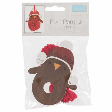 Trimits Pom Pom Decoration Kit: Robin