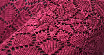 Chrysanthemum Spiralling Petal Shawl and Blanket in SweetGeorgia Merino Silk Fine and Superwash Worsted - Downloadable PDF