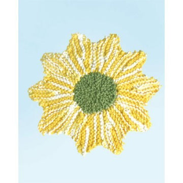 Daisy Dishcloth in Lily Sugar 'n Cream Ombre