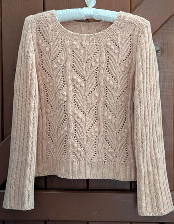 Blossom Iris Sweater