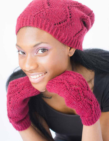 Illilouette Hat & Mitts in Juniper Moon Farm Herriot - Downloadable PDF