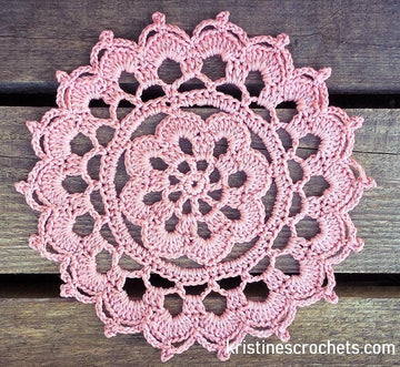 Summer Haze Doily Written Pattern