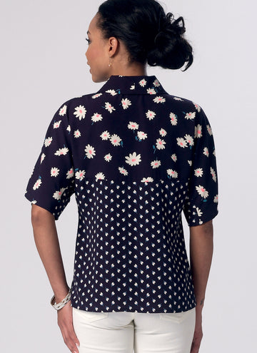 McCall's Misses' V-Neck Dolman Sleeve Tops M7359 - Sewing Pattern