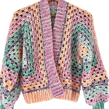 ADULTS Happi Scrappi Hexi - Use any Yarn or Hook updated May 2024