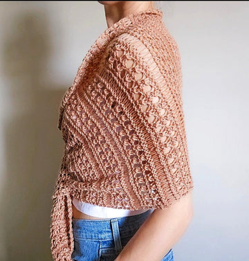 Blissful Dropped Stitch Scarf