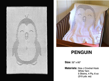 Penguin Baby Afghan
