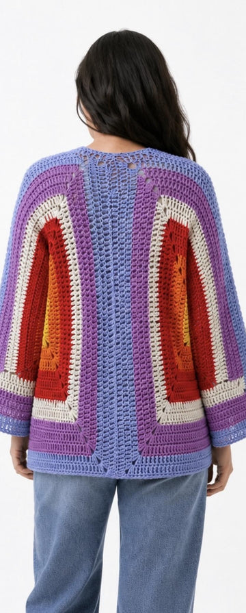 Kimono Crochet Cardigan