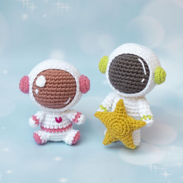 Astronauts with star
