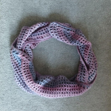 Blueberry Ice Shawl