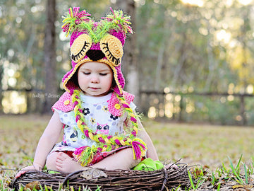 Sleepy Forest Owl Hat