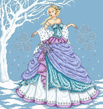 Shannon Christine Winter Queen Cross Stitch Pattern - 2009313 - Leaflet
