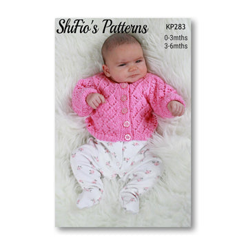 283- Lace Cardigans Knitting Pattern #283