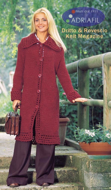 Ribes Coat in Adriafil Candy - Downloadable PDF