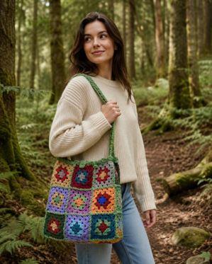 Classic Boho Shoulder Bag - PA-233