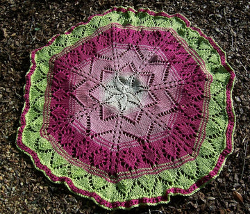 Mary, Mary ... quite contrary blanket/shawl
