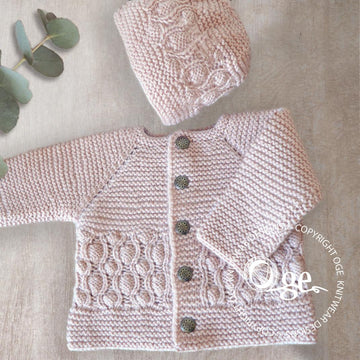 Frida Cardigan & Hat - P246