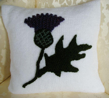 Scottish Thistle Cushion Cover