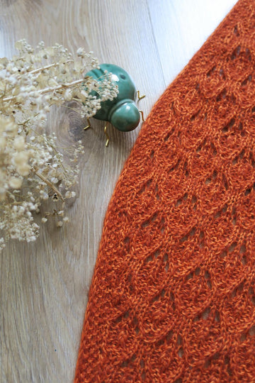 Glowing Ember Shawl