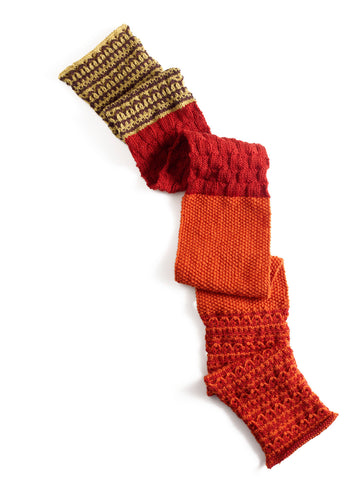Fallen Leaves Scarf in Lion Brand Vanna's Choice - 90053AD