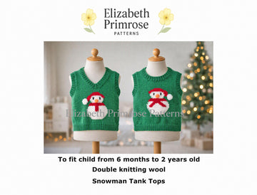 Snowman Tank Tops P166