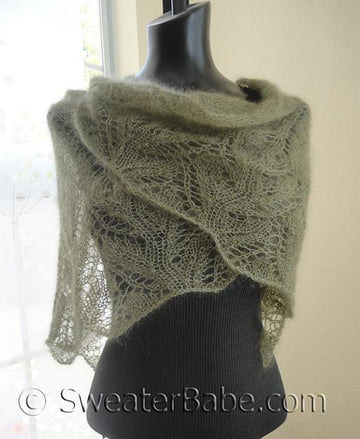 #151 Samantha Featherweight Lace Shawl
