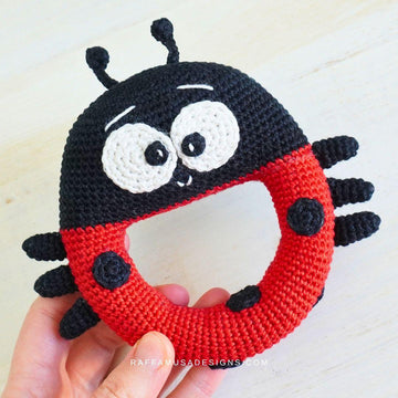 Ladybug Baby Rattle