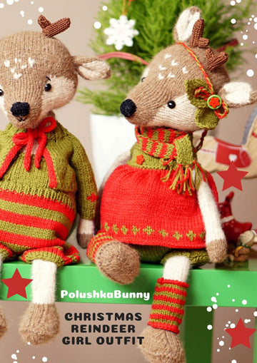 Christmas Reindeer Girl Outfit