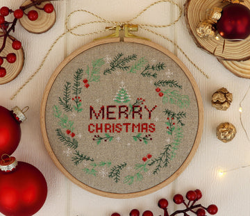 Zweigart Merry Christmas - 106-68 - Downloadable PDF