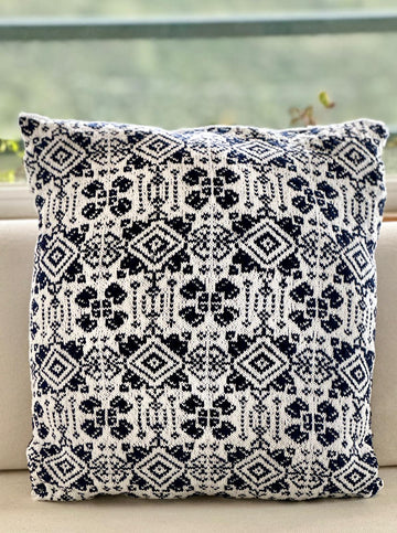 Cushion azulejo diamond