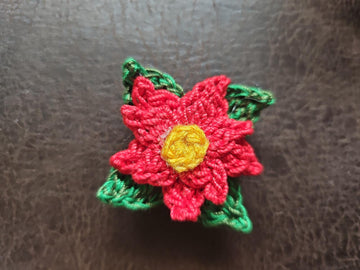 Poinsettia Sneaker Charm