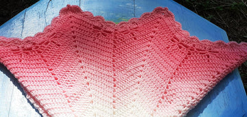 Candy Skies Dragonflies 12 Point Star Baby Blanket