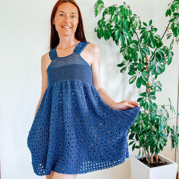 Cherry Blossom Babydoll Summer Dress