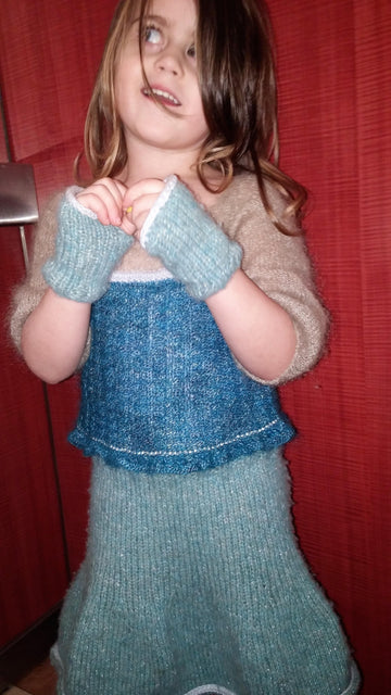 Elsa dress - for little queens