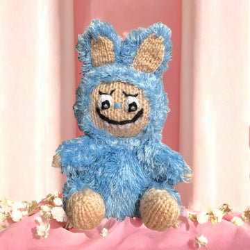 Labubu inspired choc orange cover / toy