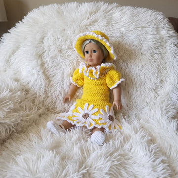 Doll Dress & Hat
