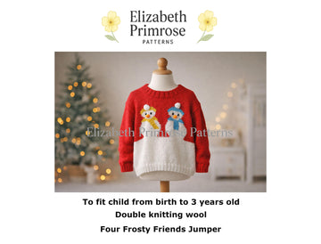 Four Frosty Friends Jumper P17