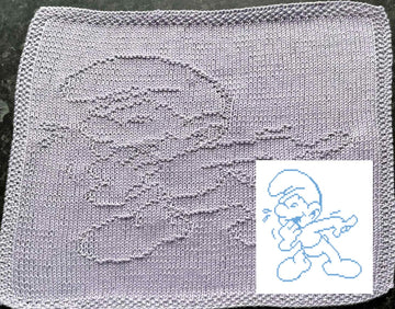 Nr. 905 Laughter Smurf 89 stitches