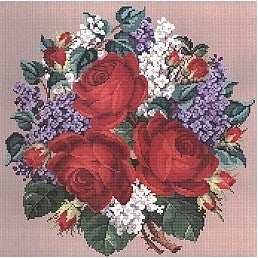 Ellen Maurer-Stroh Roses & Lilacs Bouquet - EMS087 - Leaflet
