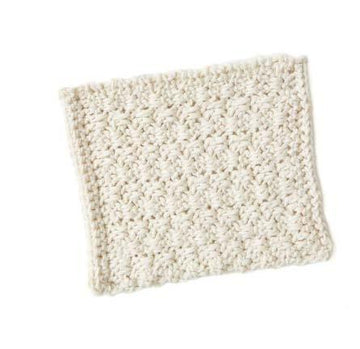 Textured Blocks Dishcloth in Red Heart Scrubby Smoothie - LM5937 - Downloadable PDF