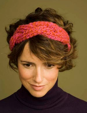 Braided Headband in Lion Brand Wool-Ease - 60596 - Downloadable PDF