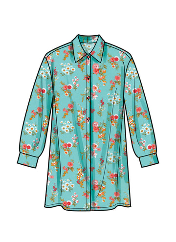 Simplicity Misses' Shirts S9707 - Sewing Pattern