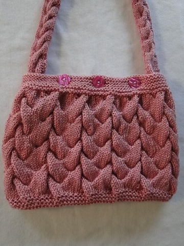 Lazy Cable Purse