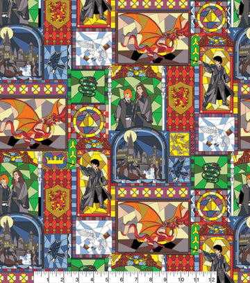 Licensed - Harry Potter Stained Glass Characters